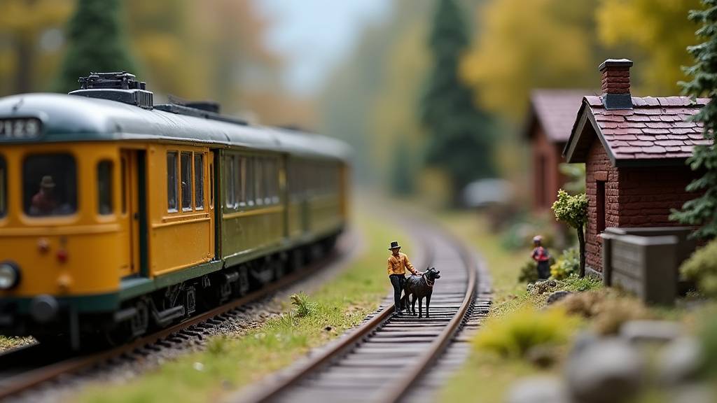 Gros plan sur une figurine miniature détaillée